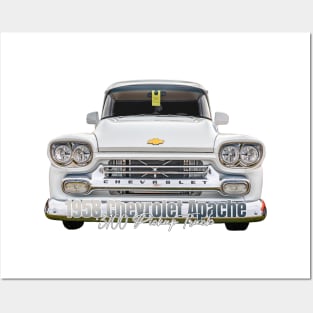 1958 Chevrolet Apache 3100 Pickup Truck Posters and Art